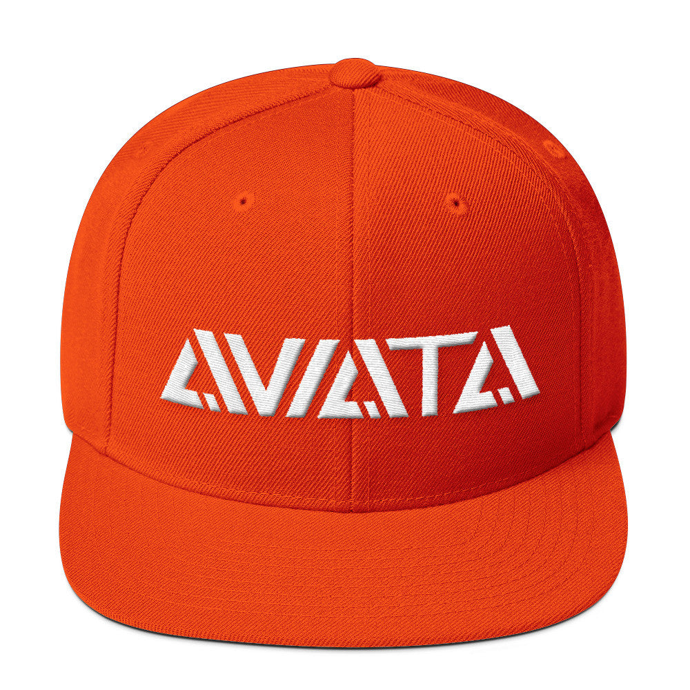 Team Aviata Snap Back Orange Blaze